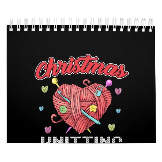 Weihnachtsbaum-Team Heart Garn Crochet Kalender (Titelbild)