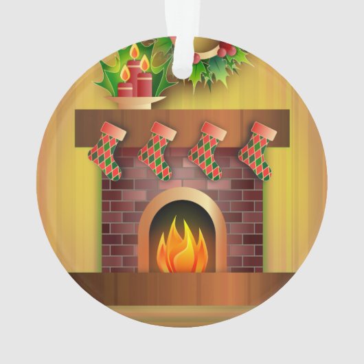 Weihnachtsbaum Teddy Bear Überraschung Ornament (Rückseite)