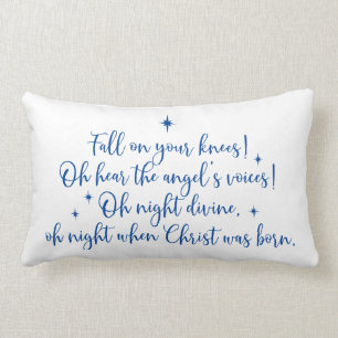 Weihnachtsbaum-Texte Lendenkissen