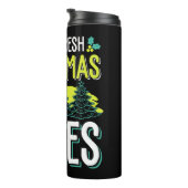 Weihnachtsbaum Thermosbecher (Nach rechts gedreht)