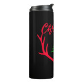 Weihnachtsbaum Thermosbecher (Nach links gedreht)