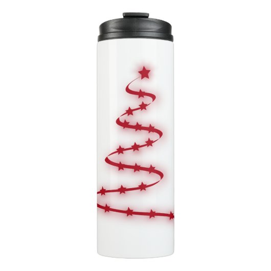 Weihnachtsbaum Thermosbecher (Vorderseite)