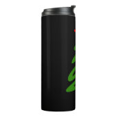 Weihnachtsbaum Thermosbecher (Nach links gedreht)