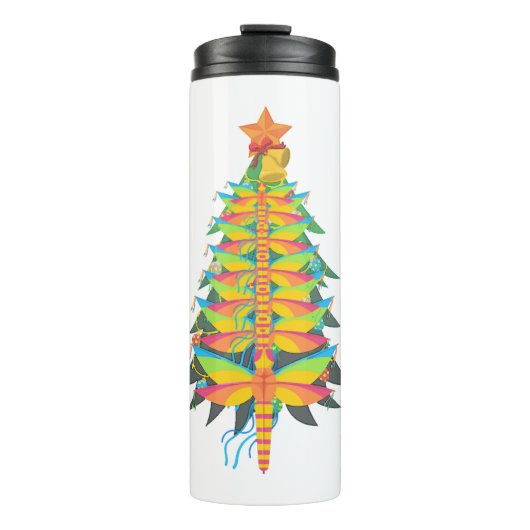 Weihnachtsbaum Thermosbecher (Vorderseite)