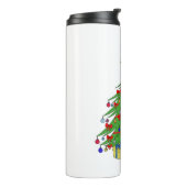 Weihnachtsbaum Thermosbecher (Nach links gedreht)