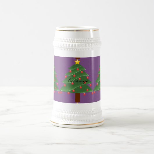 Weihnachtsbaum Thunder_Cove Bierglas (Mittel)