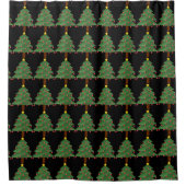 Weihnachtsbaum Thunder_Cove Duschvorhang (Vorderseite)
