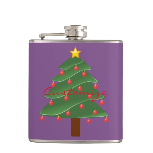 Weihnachtsbaum Thunder_Cove Flachmann (Vorderseite)