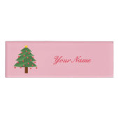 Weihnachtsbaum Thunder_Cove Namenschild (Vorderseite)