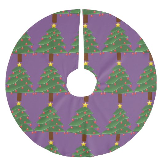 Weihnachtsbaum Thunder_Cove Polyester Weihnachtsbaumdecke (Vorderseite)