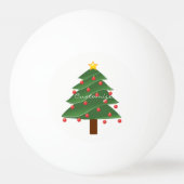 Weihnachtsbaum Thunder_Cove Tischtennisball (Rückseite)