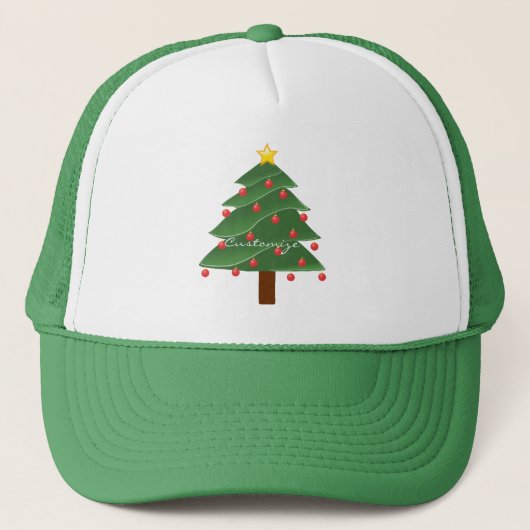 Weihnachtsbaum Thunder_Cove Truckerkappe (Vorderseite)