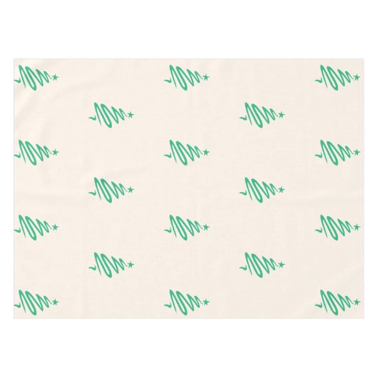 Weihnachtsbaum Tischdecke (Vorderseite (Horizontal))