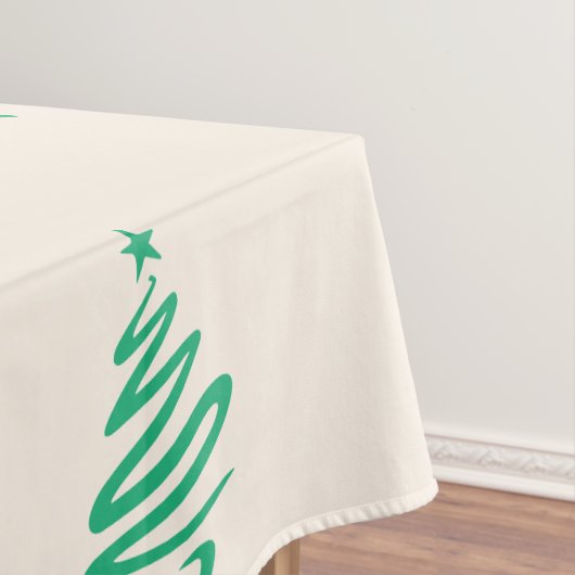 Weihnachtsbaum Tischdecke (Beispiel)