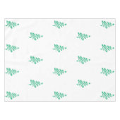 Weihnachtsbaum Tischdecke (Vorderseite (Horizontal))