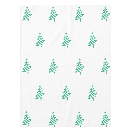 Weihnachtsbaum Tischdecke (Vorderseite)