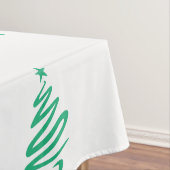 Weihnachtsbaum Tischdecke (Beispiel)