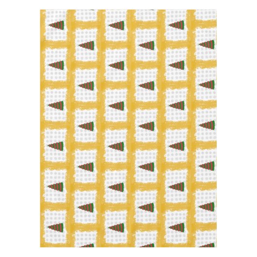 Weihnachtsbaum Tischdecke (Vorderseite)