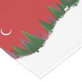 Weihnachtsbaum-Tischläufer Kurzer Tischläufer (Ecke)