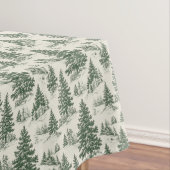 Weihnachtsbaum Toile De Jouy Green Tablecloth Tischdecke (Beispiel)