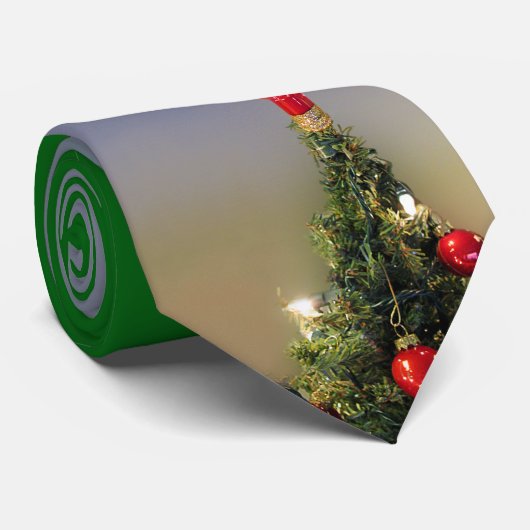 Weihnachtsbaum Topper Krawatte (Gerollt)
