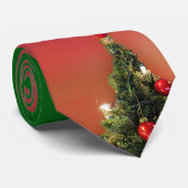 Weihnachtsbaum Topper Krawatte - Rot (Gerollt)