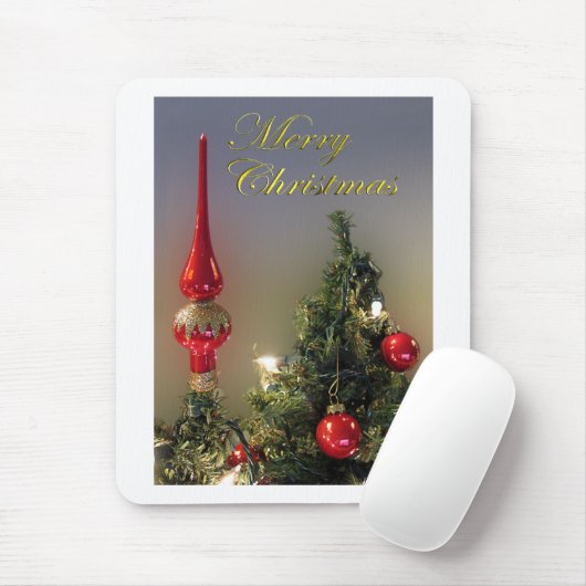 Weihnachtsbaum Topper Mousepad (Mit Mouse)