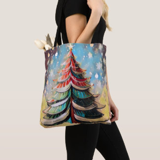 Weihnachtsbaum Tote Tasche