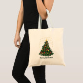 Weihnachtsbaum Tote Tasche (Vorderseite (Produkt))