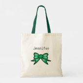 Weihnachtsbaum Tote Tasche (Rückseite)