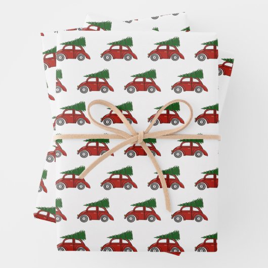 Weihnachtsbaum Traffic Geschenkwrap Geschenkpapier Set (Beispiel)