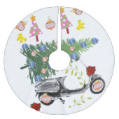 Weihnachtsbaum Tree Bicycle Polyester Weihnachtsbaumdecke (Vorderseite)