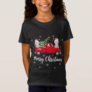 Weihnachtsbaum Truck Havanese Dog Chr T-Shirt