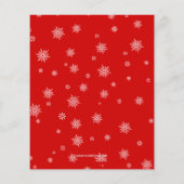 Weihnachtsbaum Truck Moving Holiday Card (Rückseite)