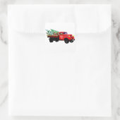 Weihnachtsbaum Truck Sticker (Tasche)