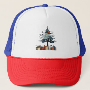 Weihnachtsbaum Truckerkappe