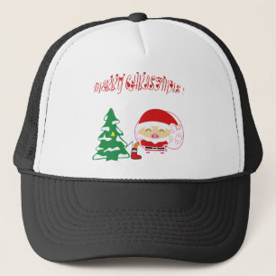 Weihnachtsbaum Truckerkappe