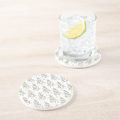 Weihnachtsbaum "Twirly Tree" - Weihnachtsweih-Unte Getränkeuntersetzer (Seite)