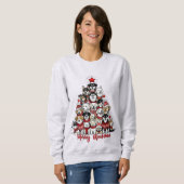 Weihnachtsbaum Ugly Sweatshirt (Vorne ganz)