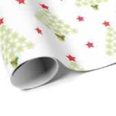 Weihnachtsbaum-Umschlagpapier Geschenkpapier (Rolleneckpunkt)
