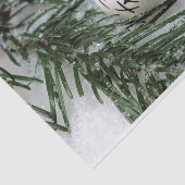 Weihnachtsbaum und Ball Seidenpapier (Ausschnitt)