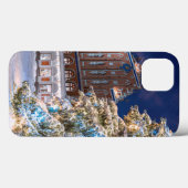 Weihnachtsbaum und Blackheads Haus in Riga Case-Mate iPhone Hülle (Rückseite (Horizontal))