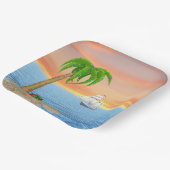 Weihnachtsbaum und -boot pappteller (Gewinkelt)