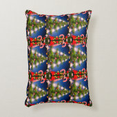 Weihnachtsbaum und Candy Decorative Akzent Kissen (Vorderseite(Vertikal))