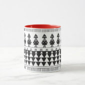 Weihnachtsbaum und Carols Tasse (Zentrum)