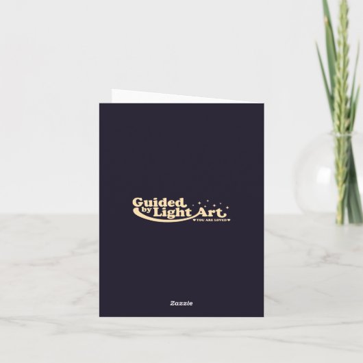 Weihnachtsbaum und Geschenke Feiertagskarte (Rückseite)