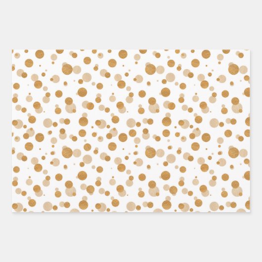 Weihnachtsbaum und Geschenke Geschenkpapier Set (Vorderseite 2)