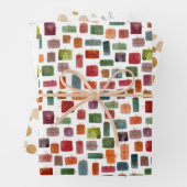 Weihnachtsbaum und Geschenke Geschenkpapier Set (Beispiel)