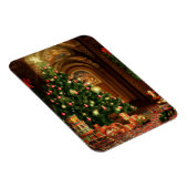 Weihnachtsbaum und Geschenke Magnet (Rechte Seite)