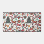 Weihnachtsbaum und Geschenkidee Schreibtischunterlage (Vorderseite)